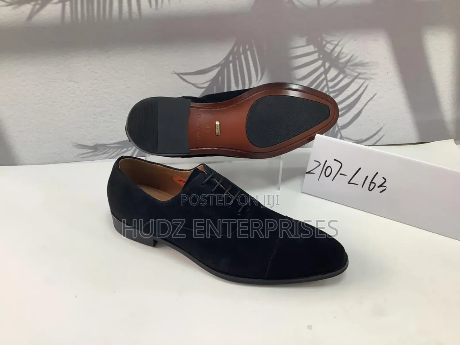 Black and Brown Suede Shoes