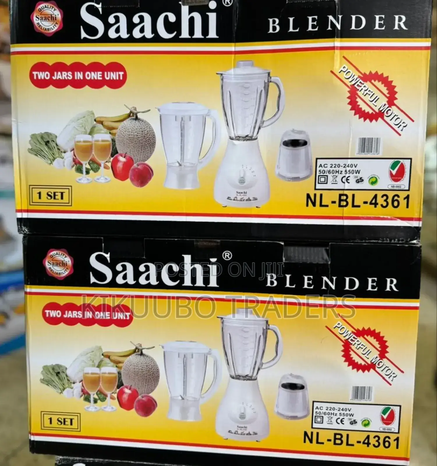 Saachi 3in1 Electric Blender