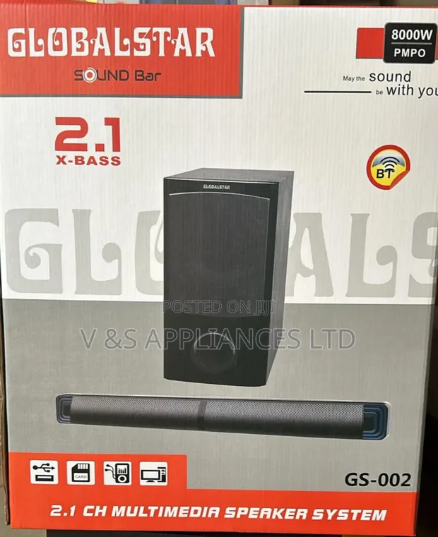 Gs-002 Globalstar Sound Bar in Central Division Audio Music