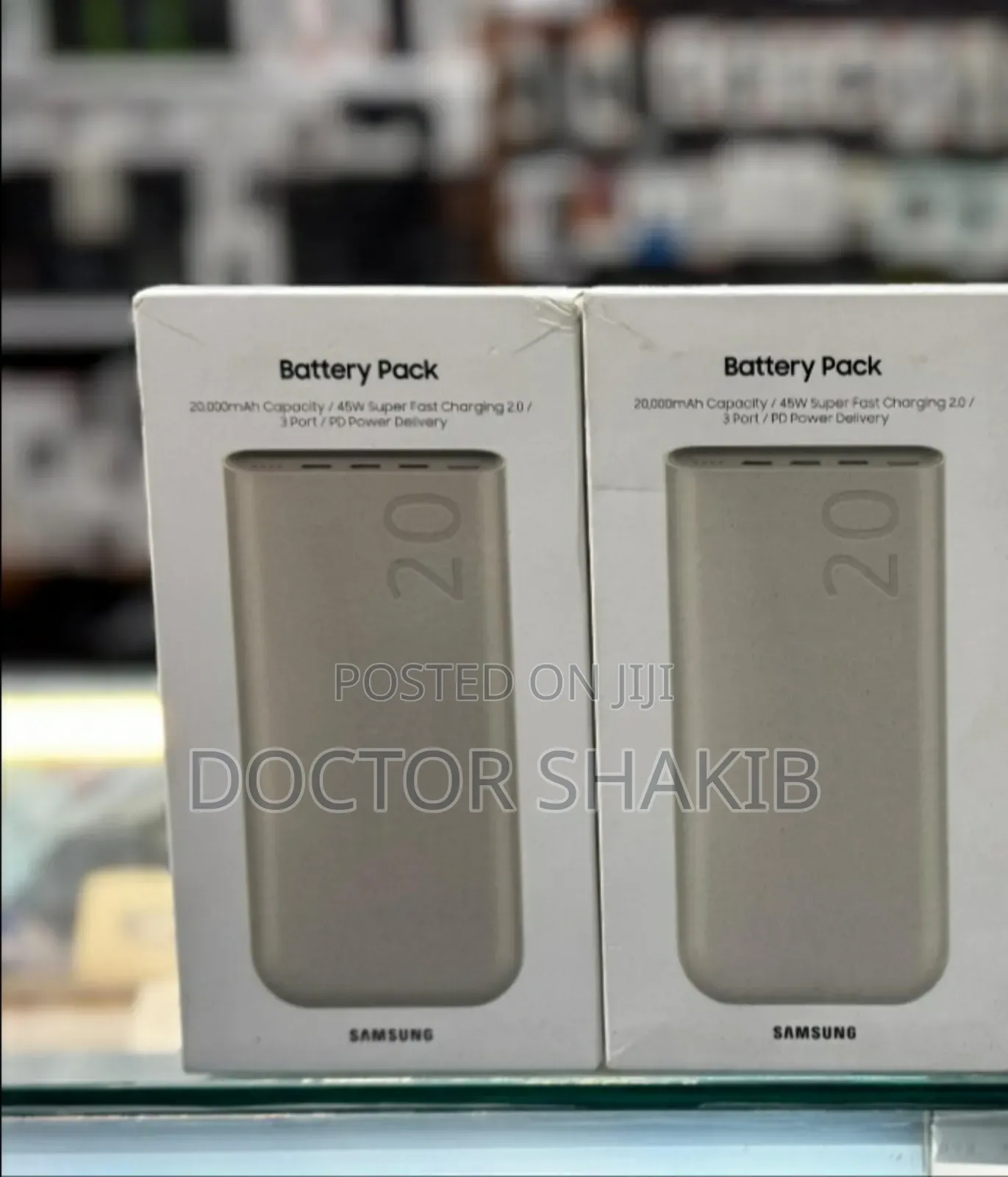 Unique Samsung Battery Pack 20,000mah(45W) Super Fast