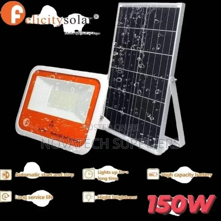 150W Felicity Flood Lights/ High Capacity Battery