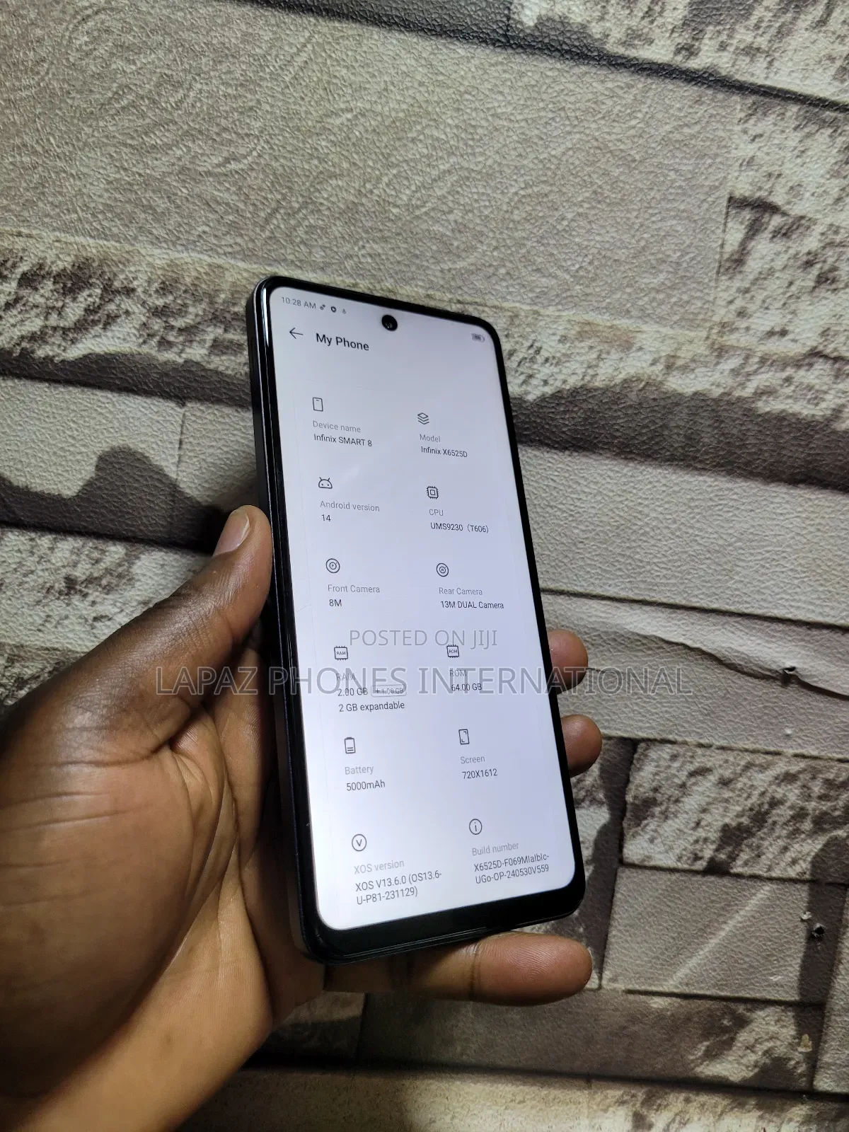Infinix Smart 8 128 GB Blue