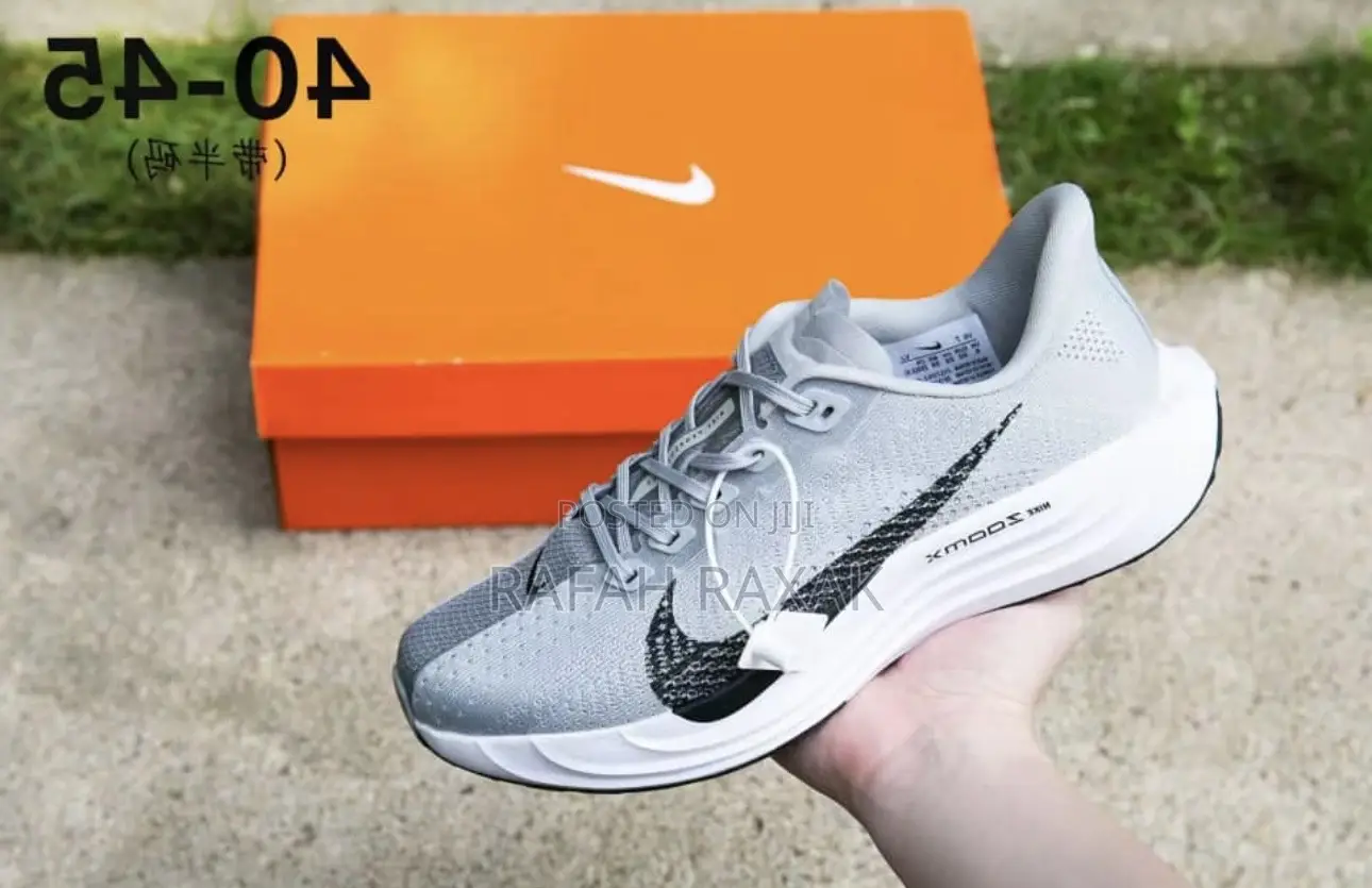 Original Grey Nike Air Zoom X Pegasus Plus Running Trainers