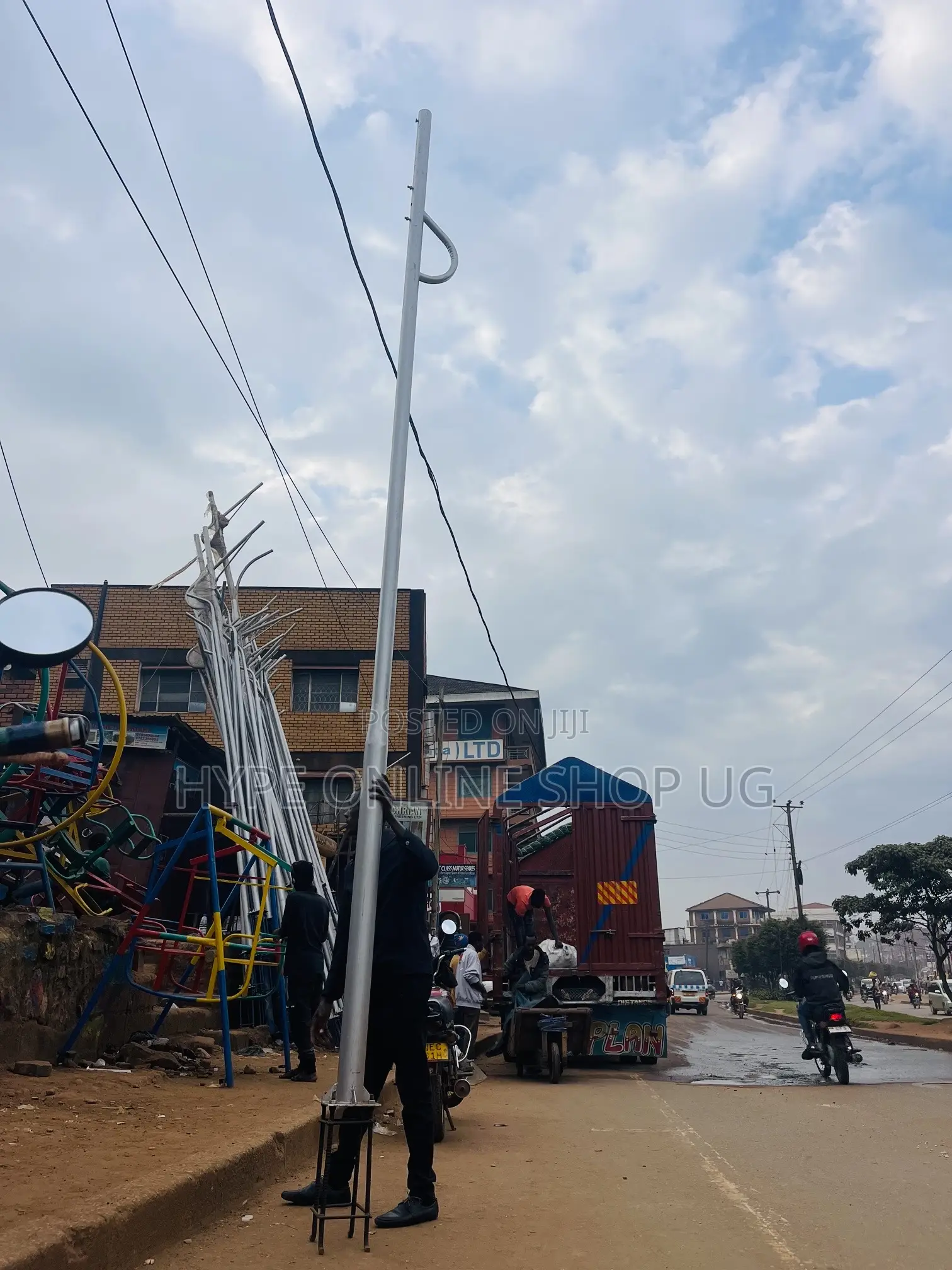 Tollfree Solar Light Poles