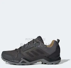Original Grey Adidas Terrex AX3 GTX Hiking/Trekking Sneakers