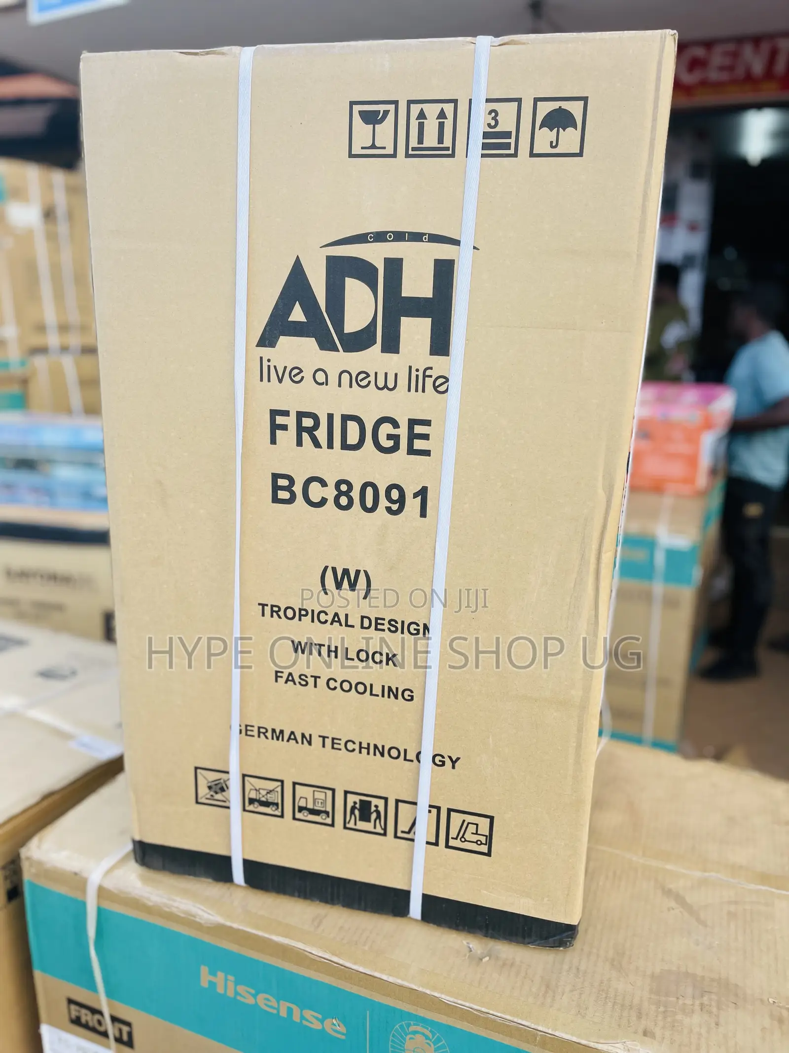 120L Brandnew Adh Fridge
