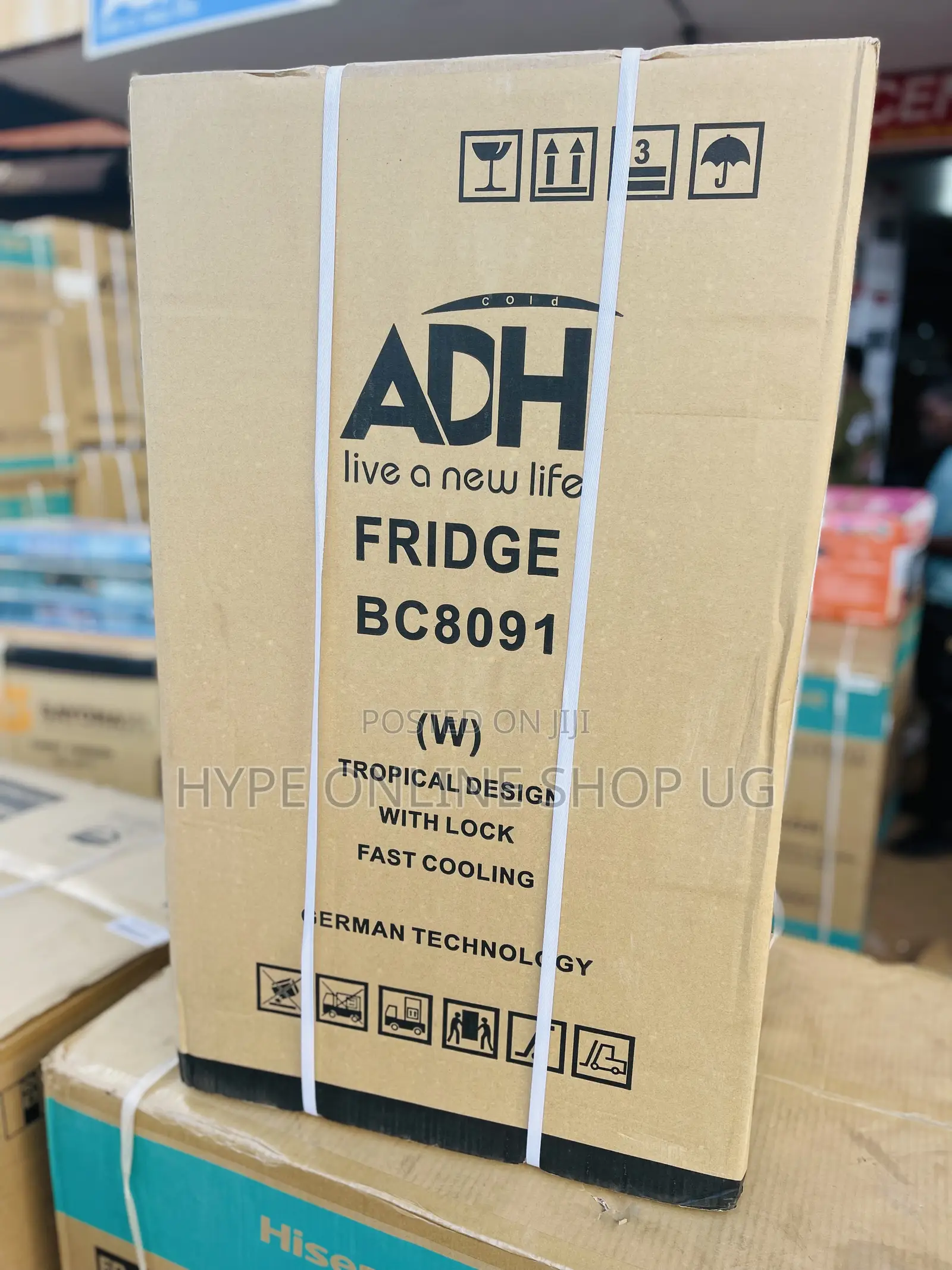 120L Brandnew Adh Fridge