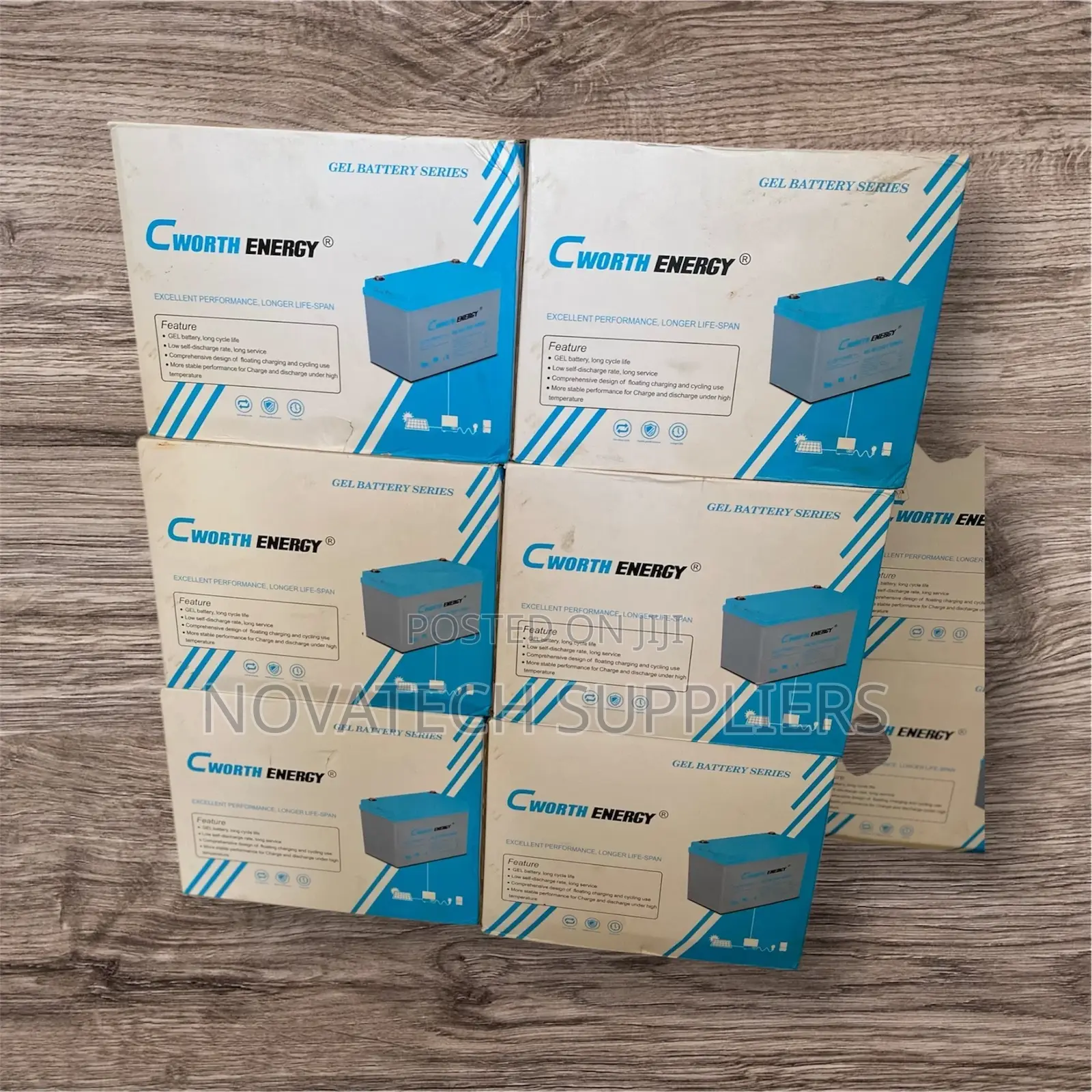 100ah Deep Cycle Cworth GEL Batteries