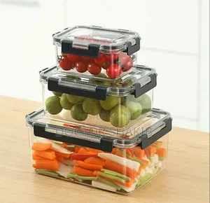Unique Clear Acrylic Sealed Food Storage Containers