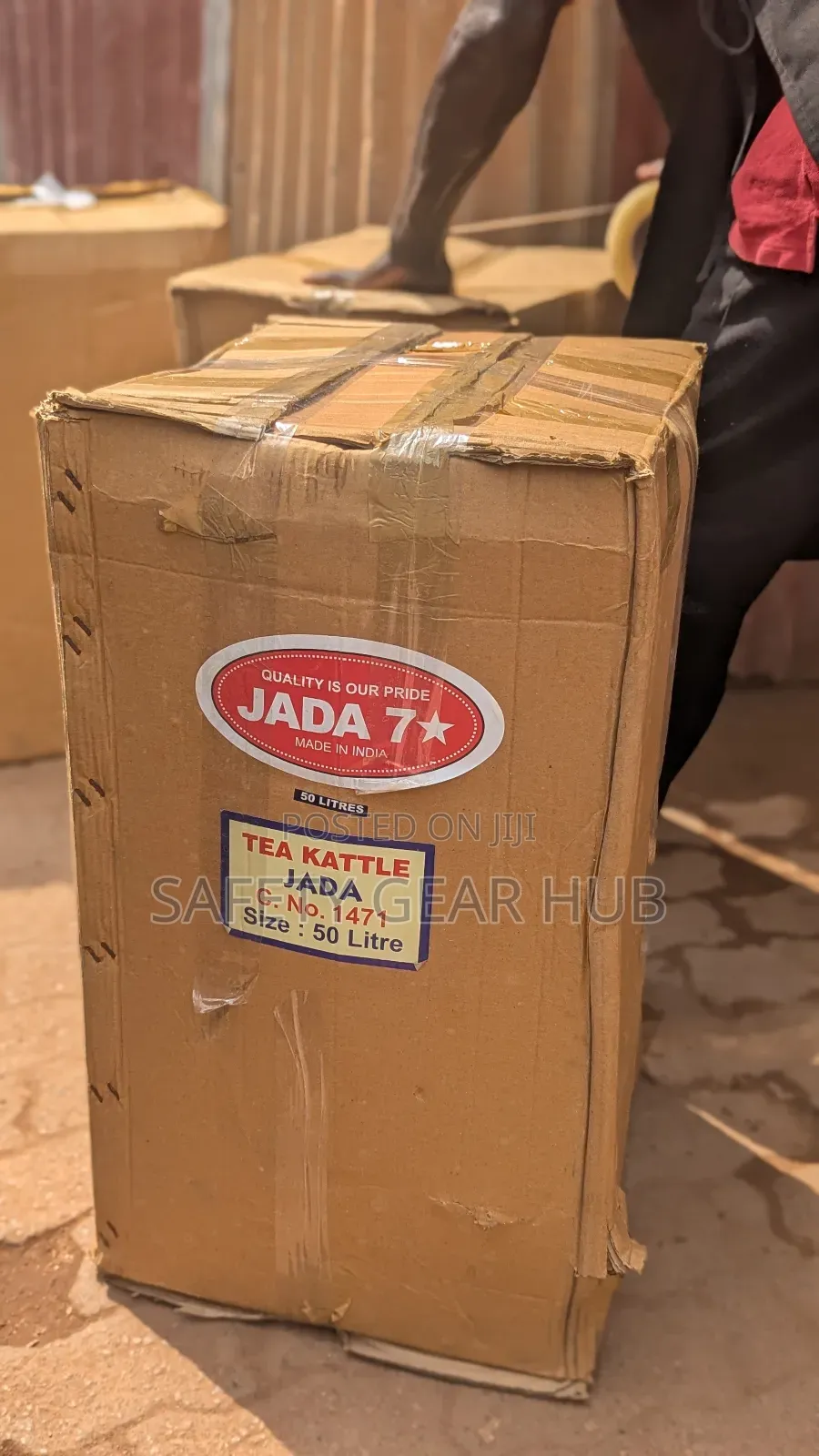 Stainless Steel Tea Can 50L