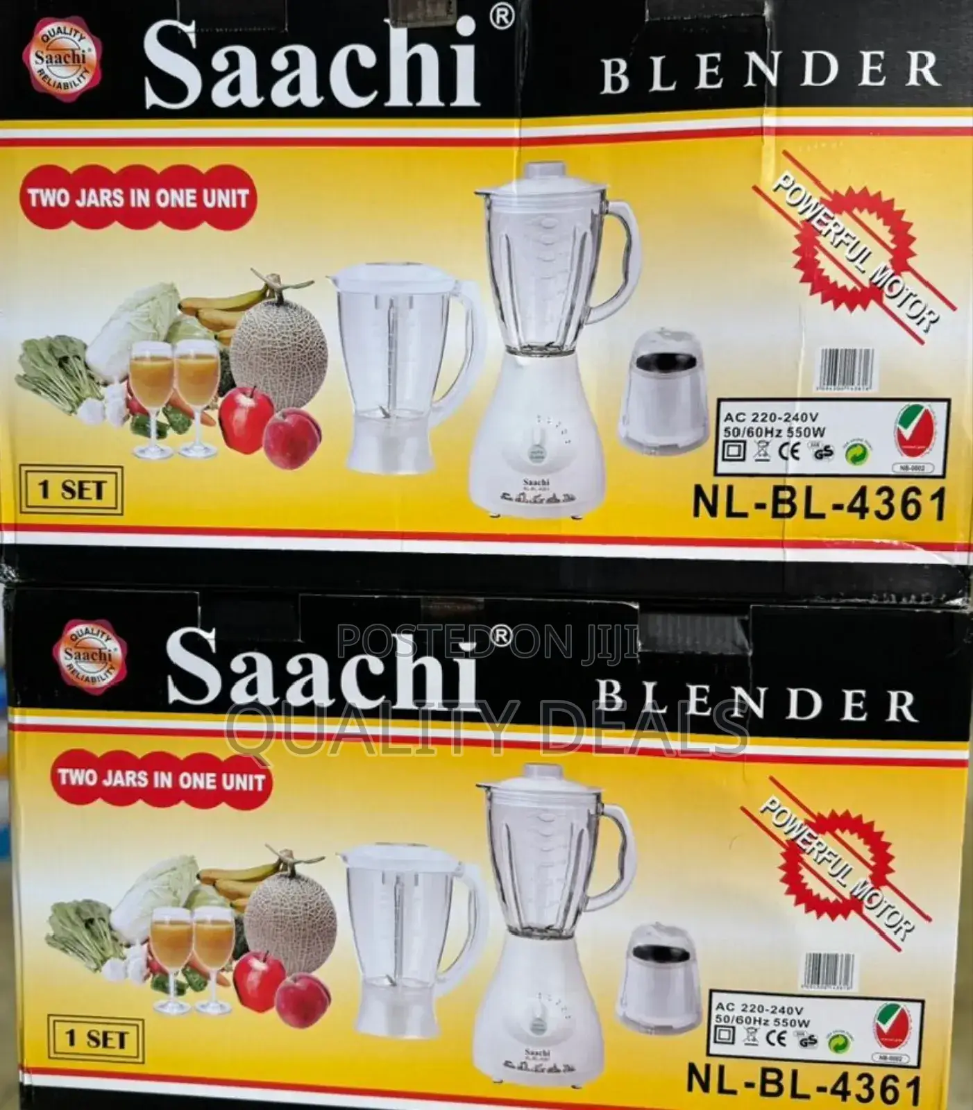 Saachi 3in1 Blender Set