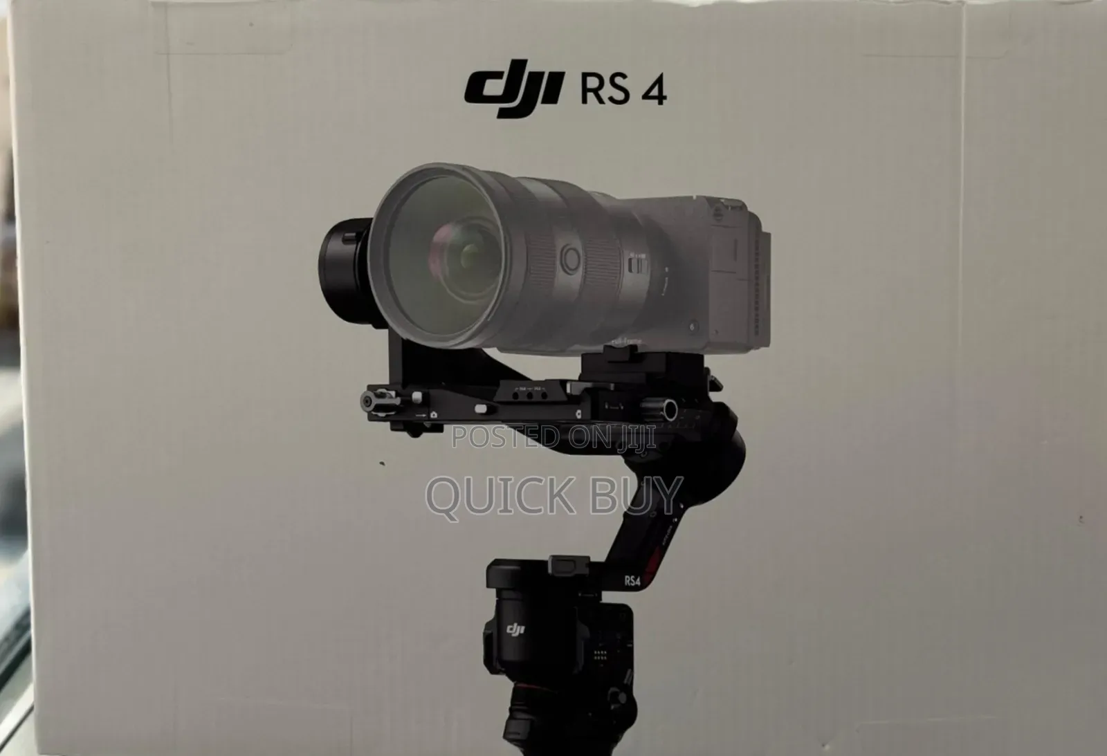 Original DJI Rs 4, 3-Axis Gimbal Stabilizer for DSLR