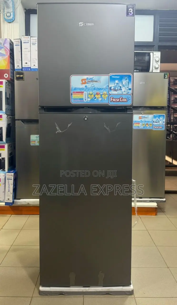 Sayona 275L Double Door Fridge