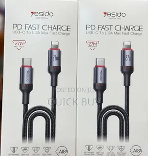 Original Yesido USB -C to Lighting 27W (2M)