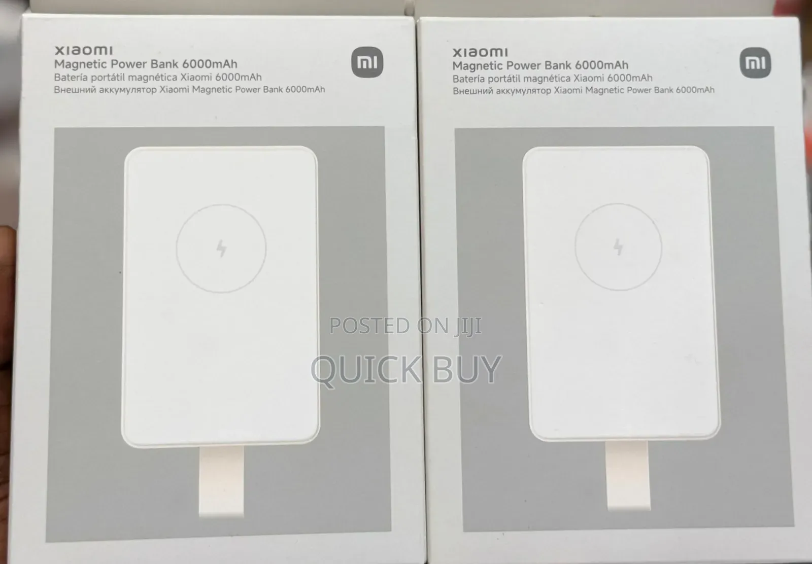 Original Xiaomi Magnetic Power Bank 6000mah