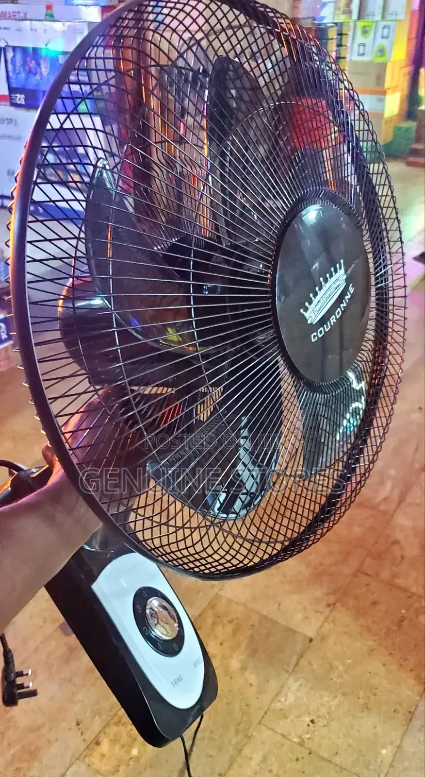 Couronne Wall Fan