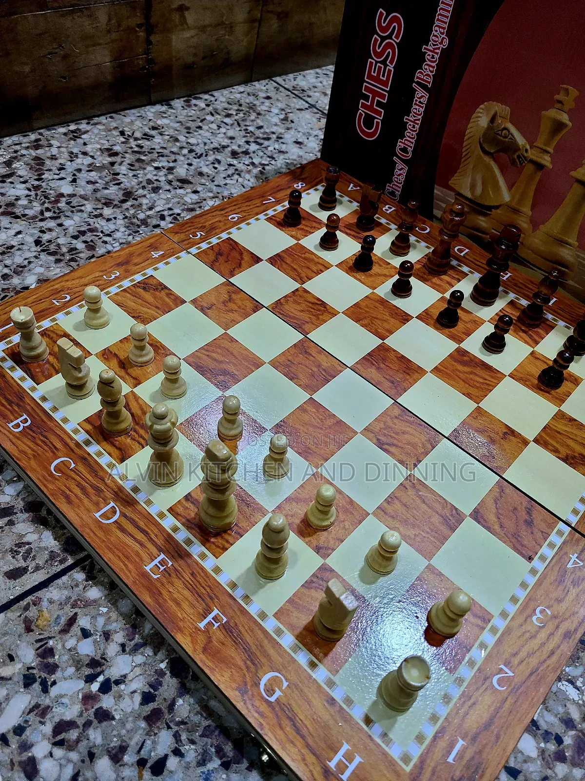 Chess Board Wooden
