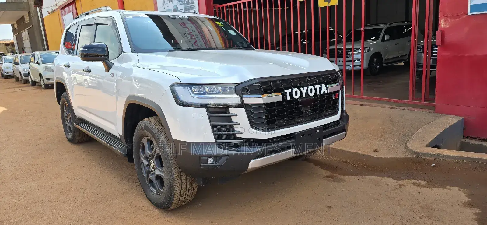 New Toyota Land Cruiser Prado 2024 White