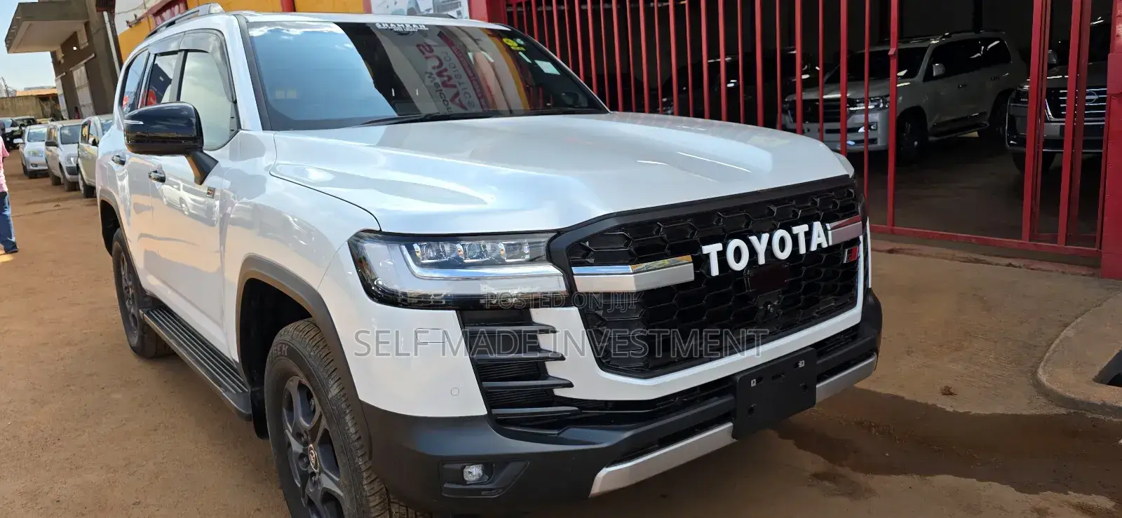 New Toyota Land Cruiser Prado 2024 White