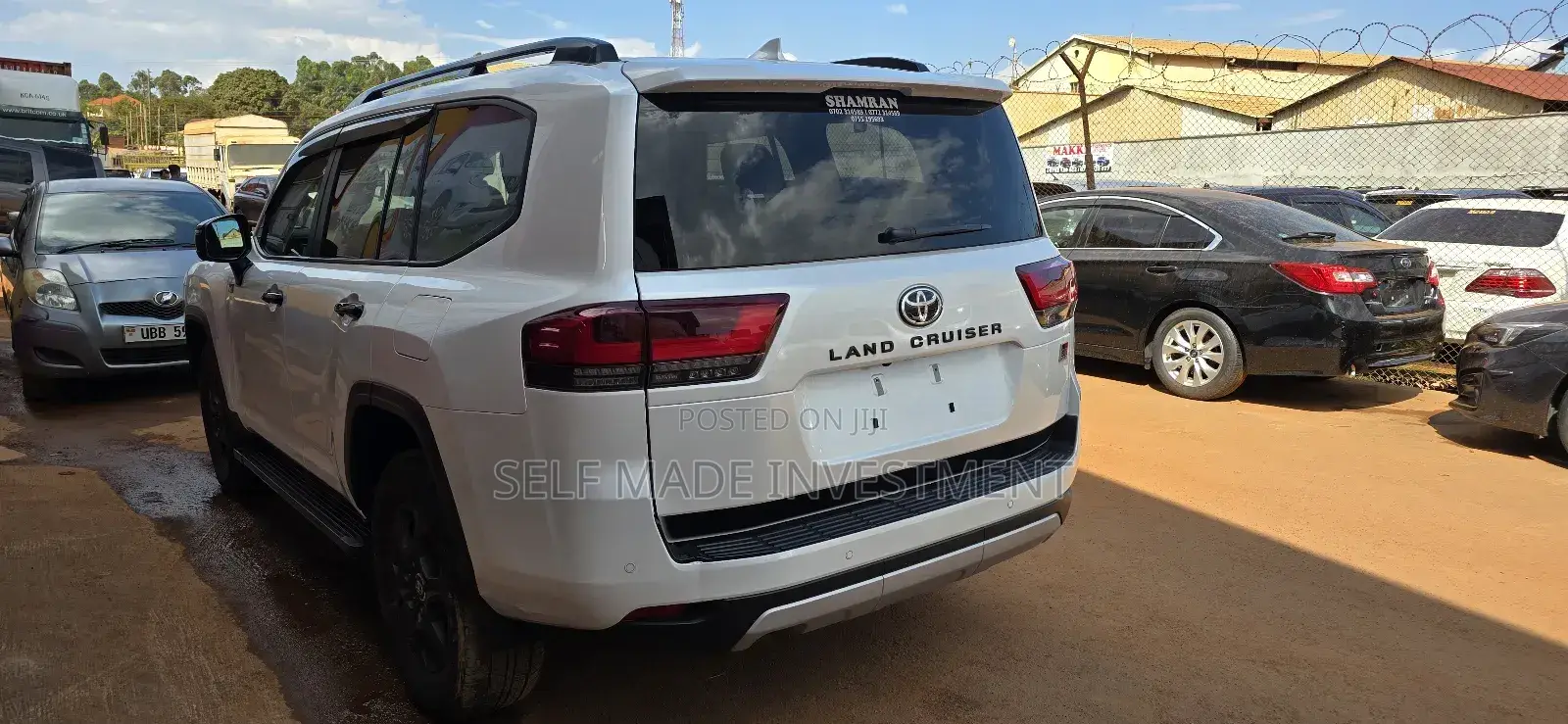 New Toyota Land Cruiser Prado 2024 White