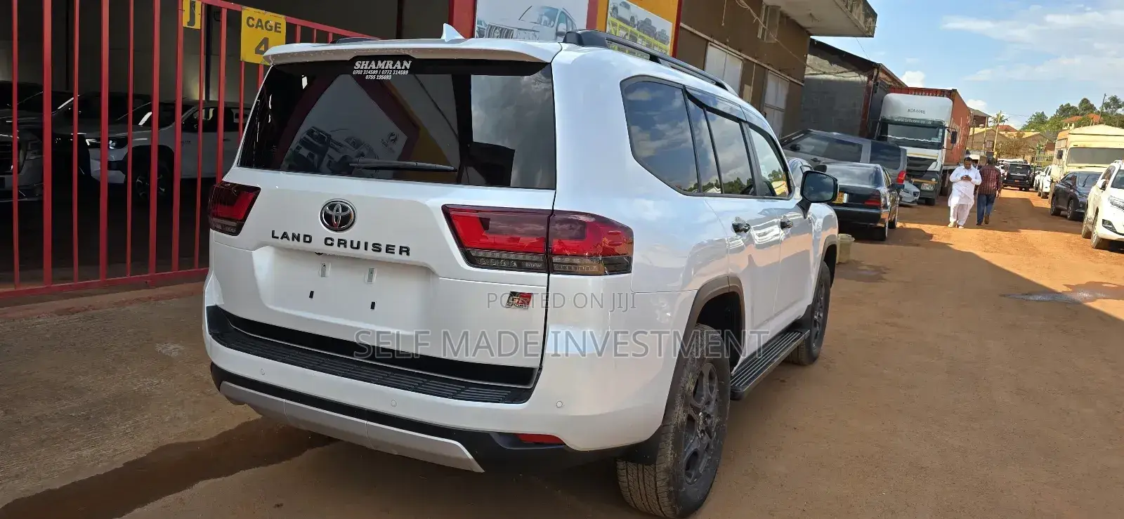 New Toyota Land Cruiser Prado 2024 White