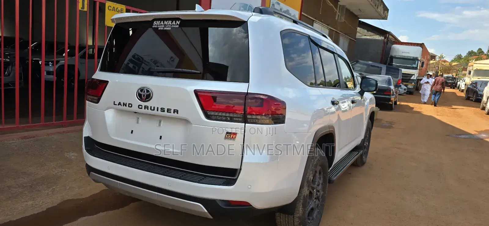 New Toyota Land Cruiser Prado 2024 White