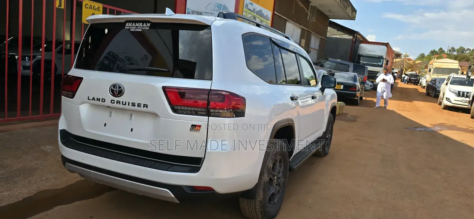 New Toyota Land Cruiser Prado 2024 White