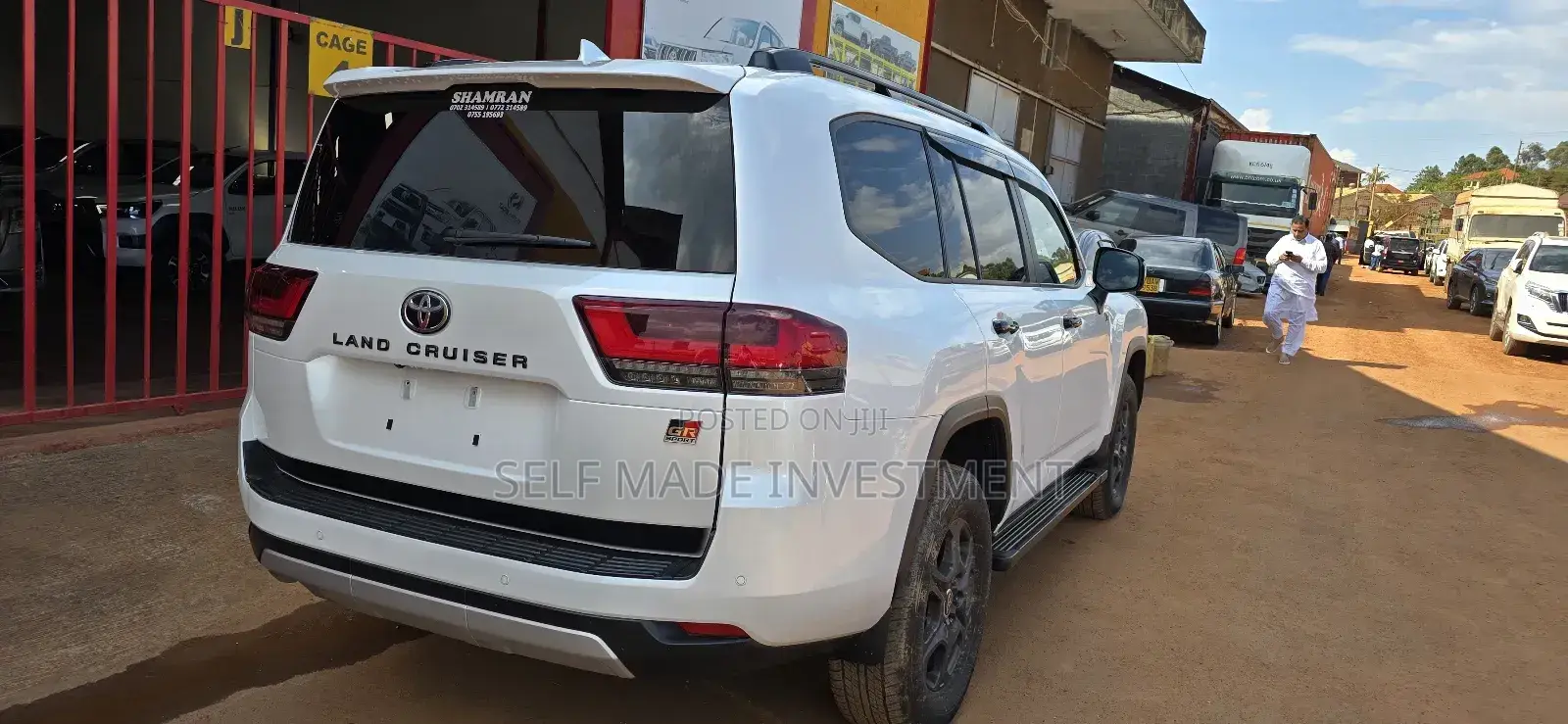 New Toyota Land Cruiser Prado 2024 White