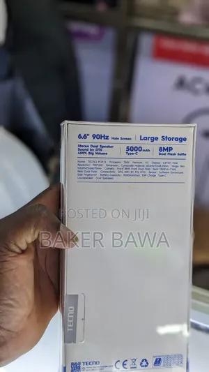 New Tecno Pop 8 64 GB Blue