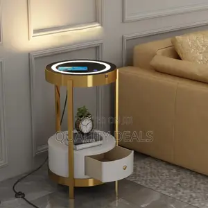 Electric Led Smart Sofa Side Table