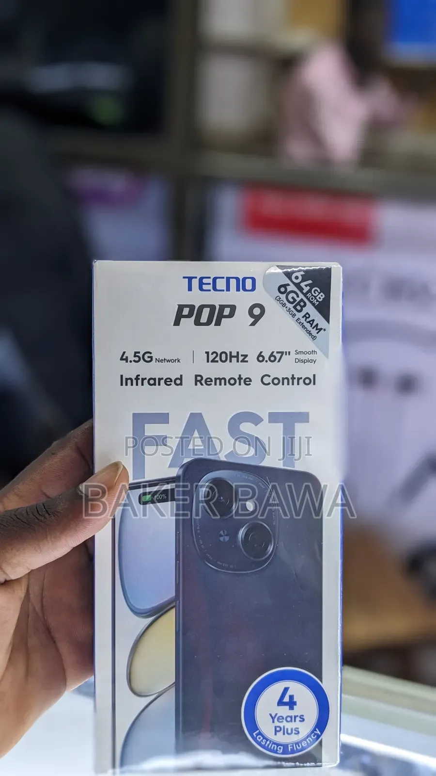 New Tecno Pop 9 64 GB Blue