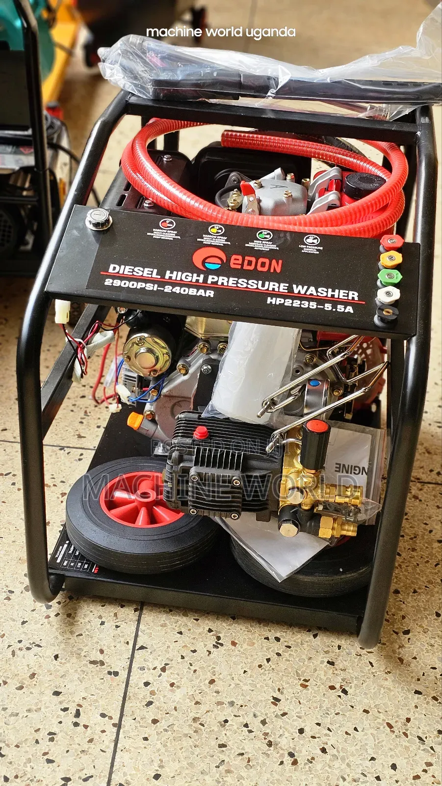 Diesel High Pressure Washer 240bar EDON