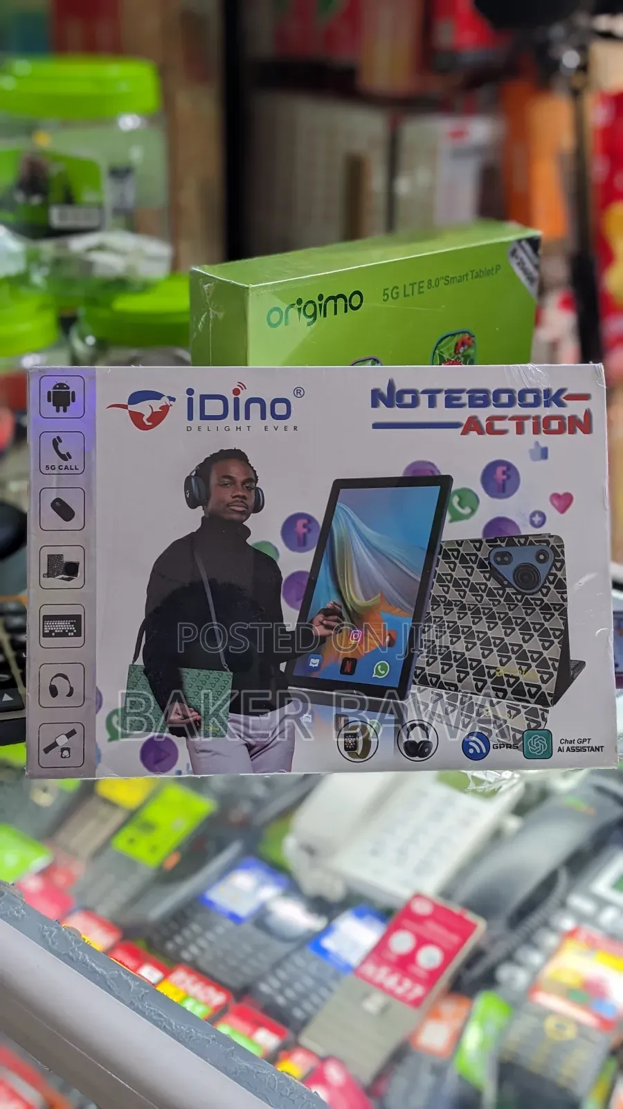 New Idino Notebook 10 512 GB Black