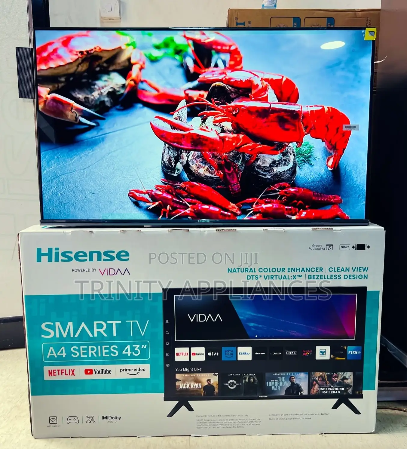 Hisense 43-Inch Class A4 Series Full Hd Smart Tv 43a4ks