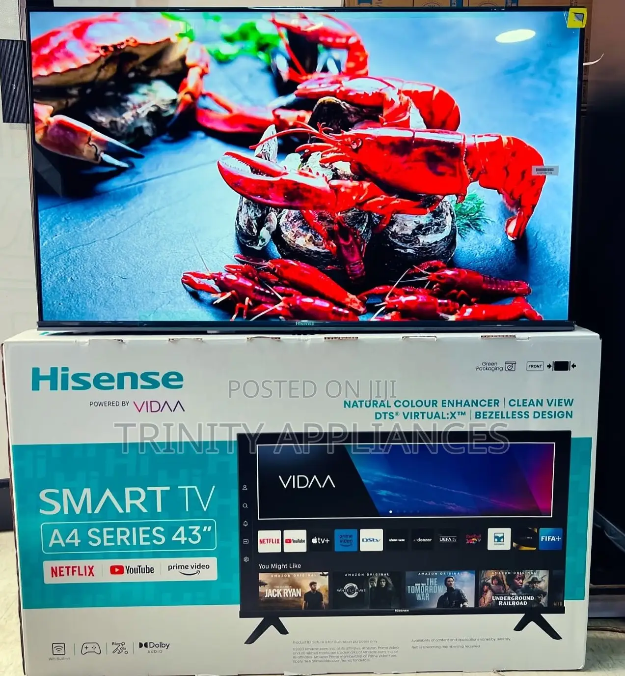Hisense 43-Inch Class A4 Series Full Hd Smart Tv 43a4ks
