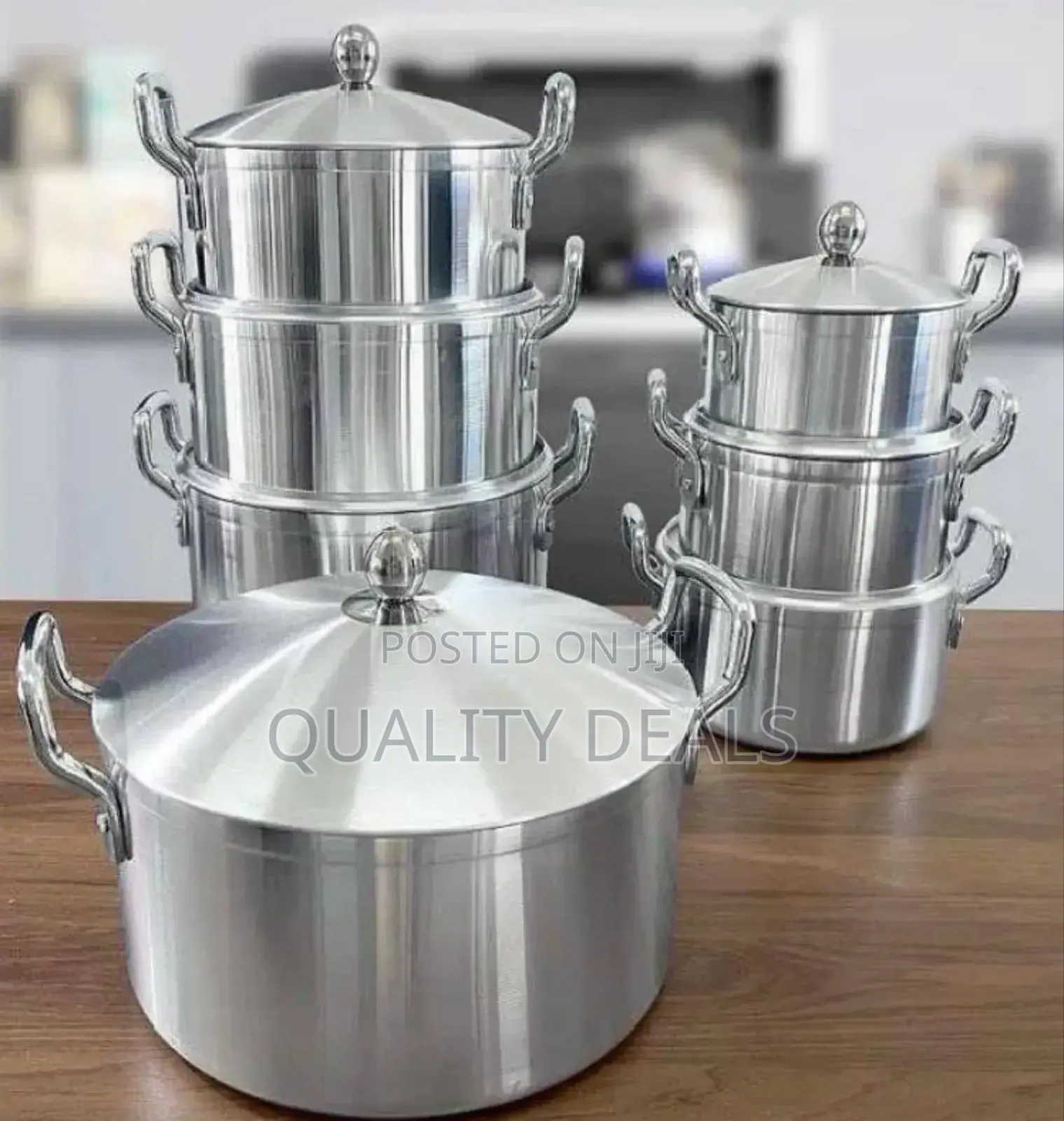 7pcs Stainless Steel Cookware Set