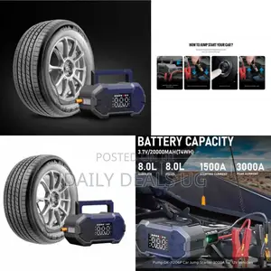 Photo - 2 in 1 Car Air Compressor