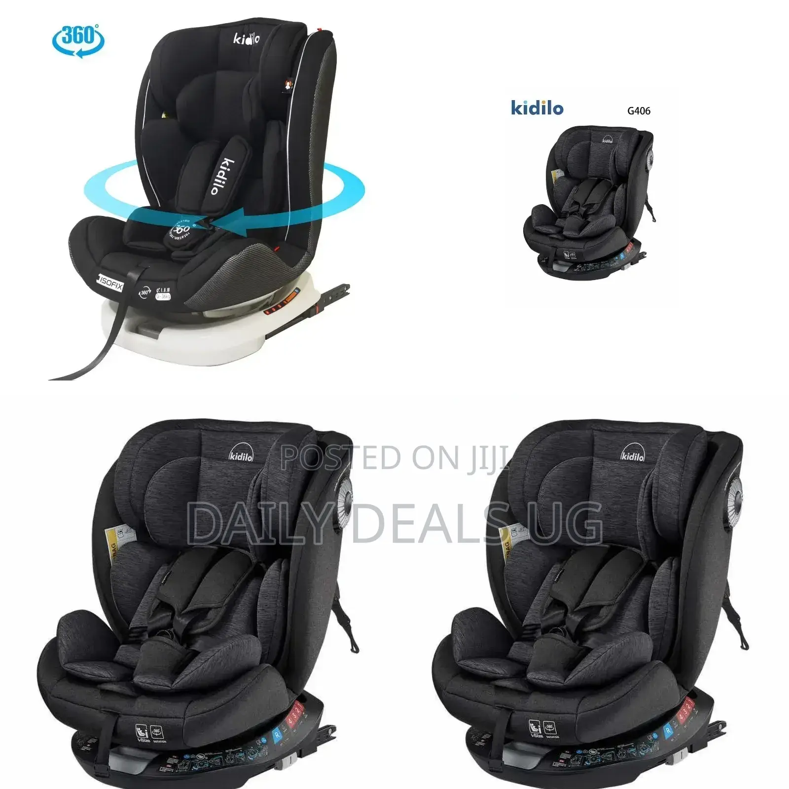 Kids Car Seat Rotating