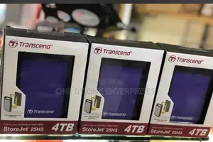 Transcend External Hard Drive 4TB