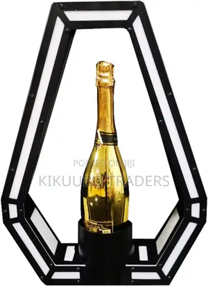 Lighted Liquor Bottle Display Shelf