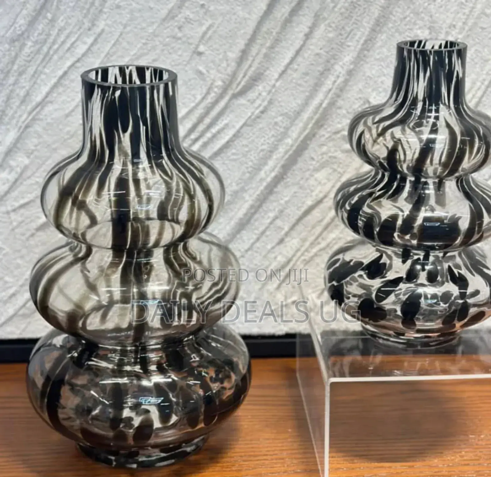 Round Flower Glass Vase