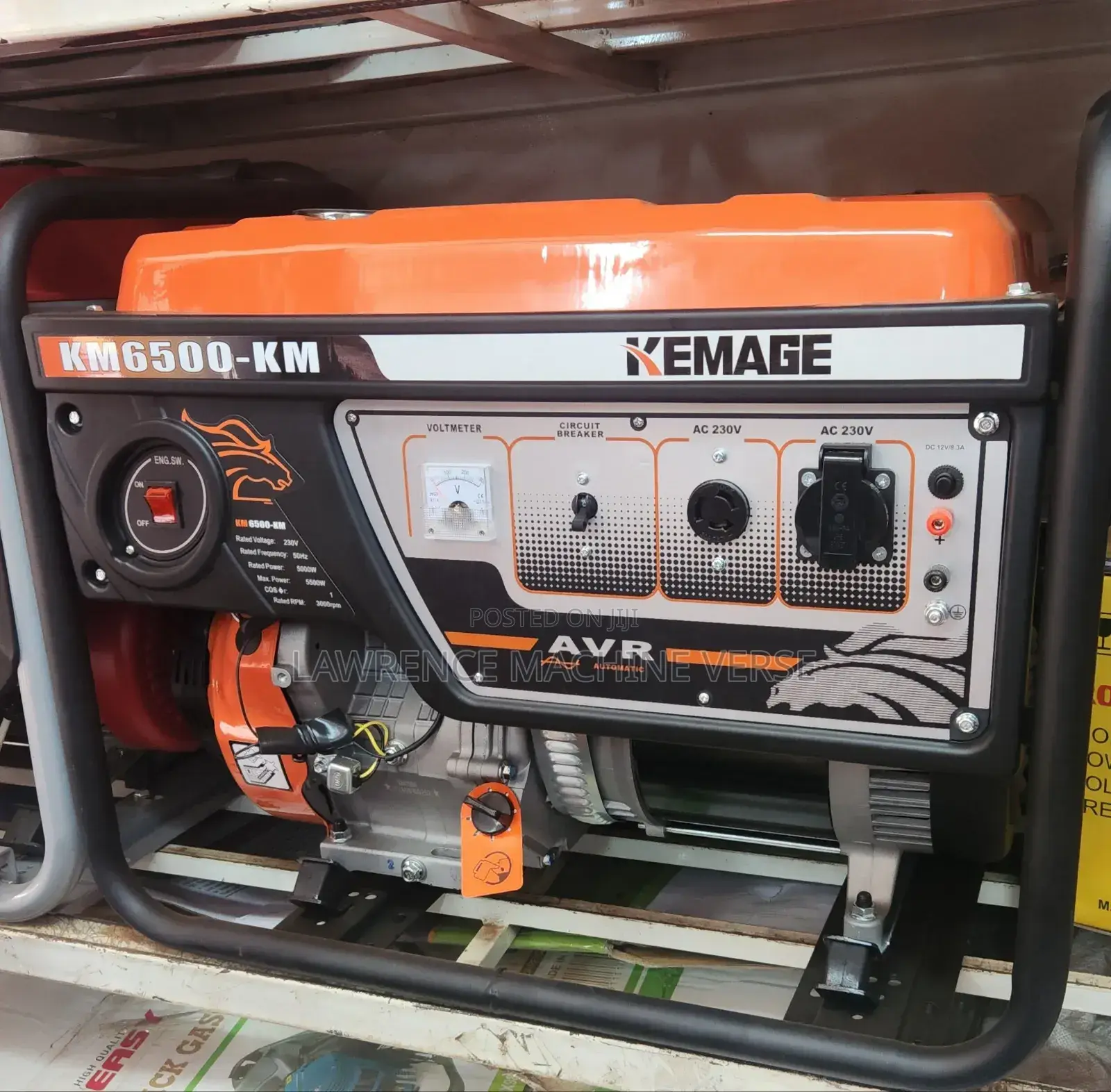 5500W Gasoline Generator