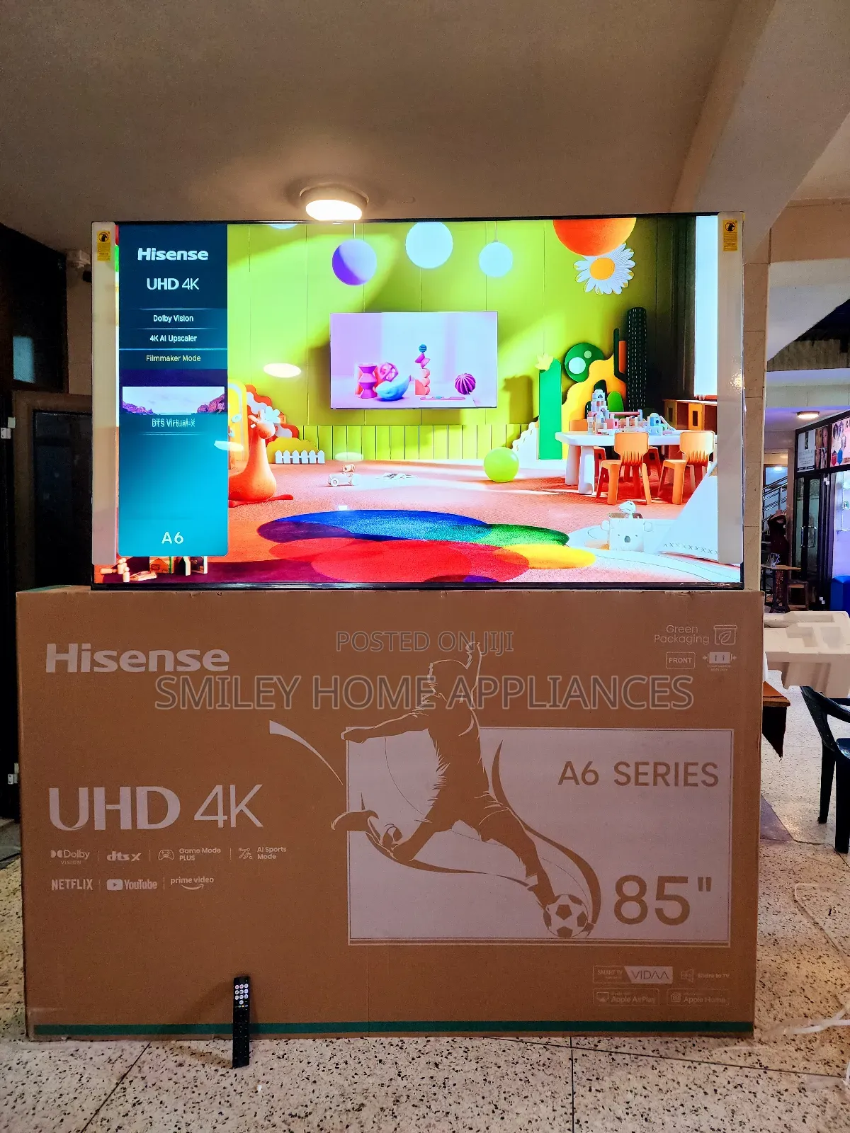 Hisense 85inches 85A6N Uhd4k Vidaa TV