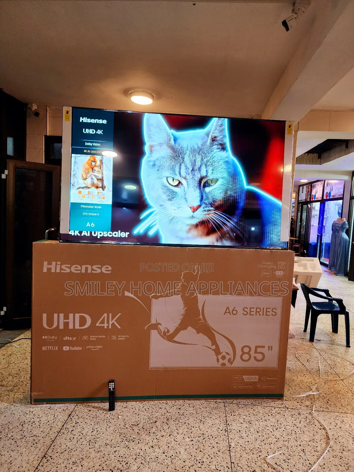 Hisense 85inches 85A6N Uhd4k Vidaa TV
