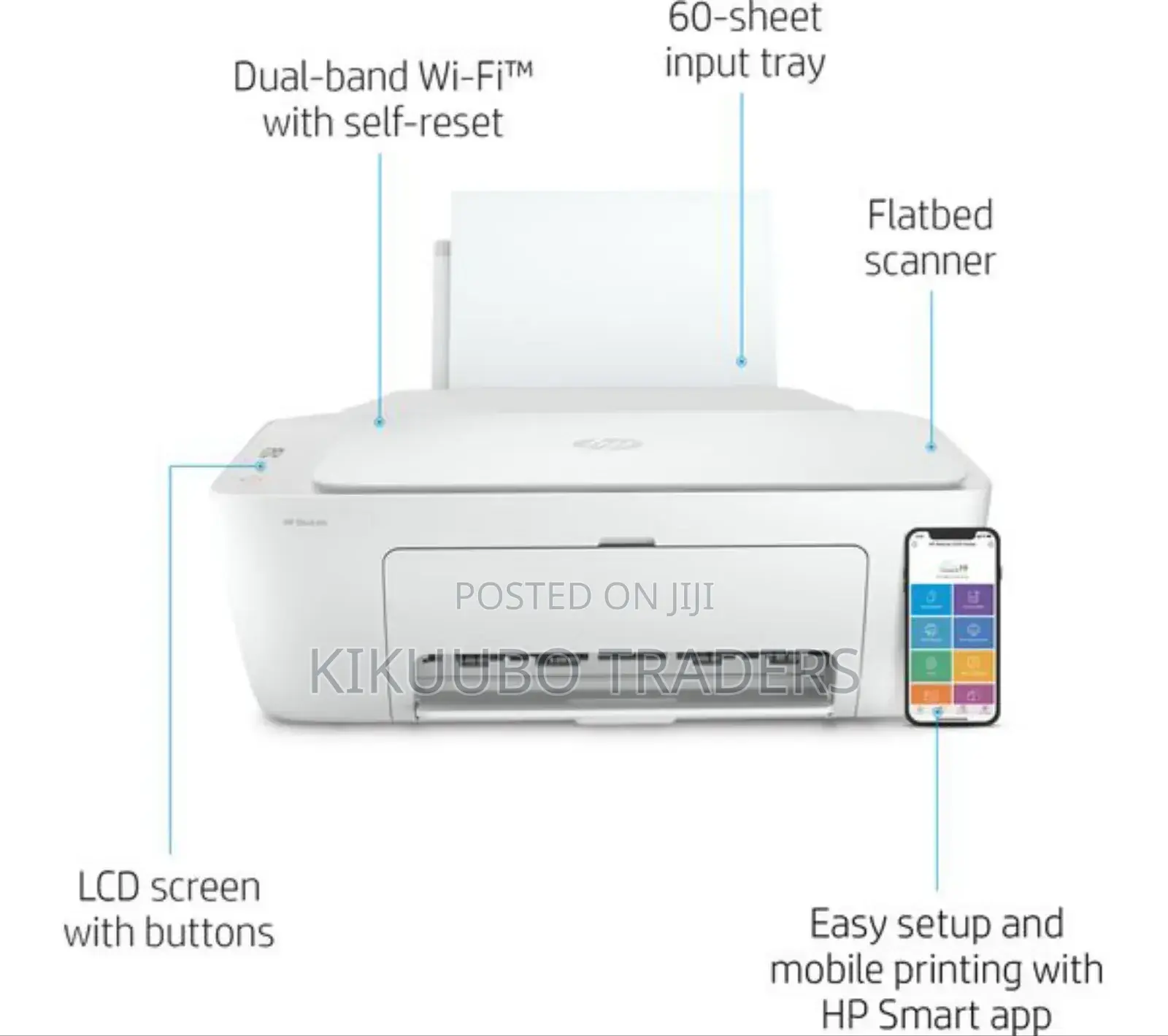 Hp Desk Jet 2710 All in One Printer