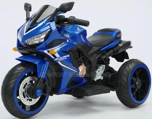 Kids Rechargable Motorcycle Blue