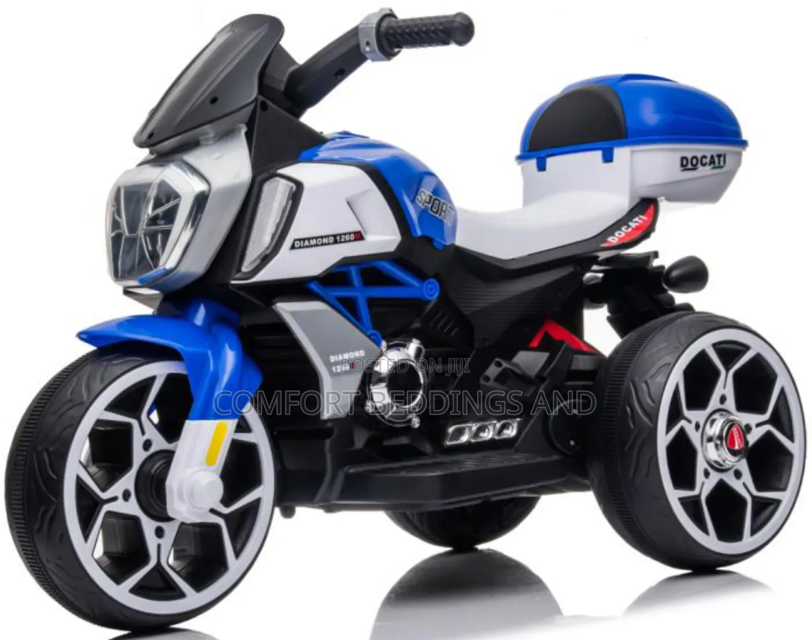 Police Motorcycle With Music