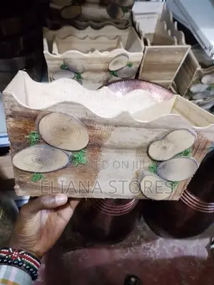 Wooden Flower Pots