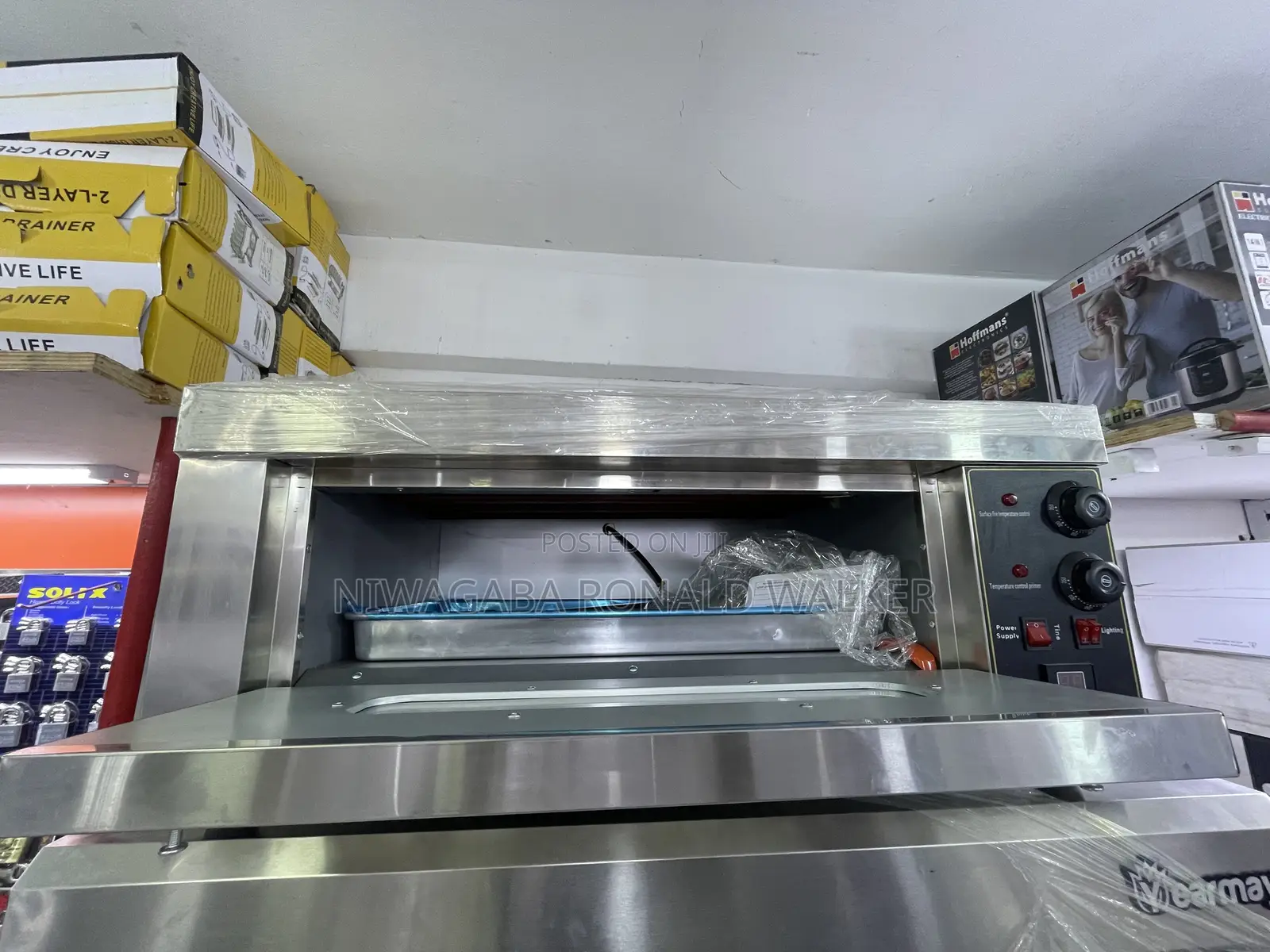 Single Deck 1 Tray Commercial Oven