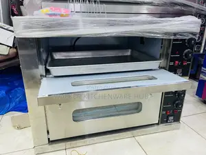 Double Deck 2 Trays Commercial Oven Electric